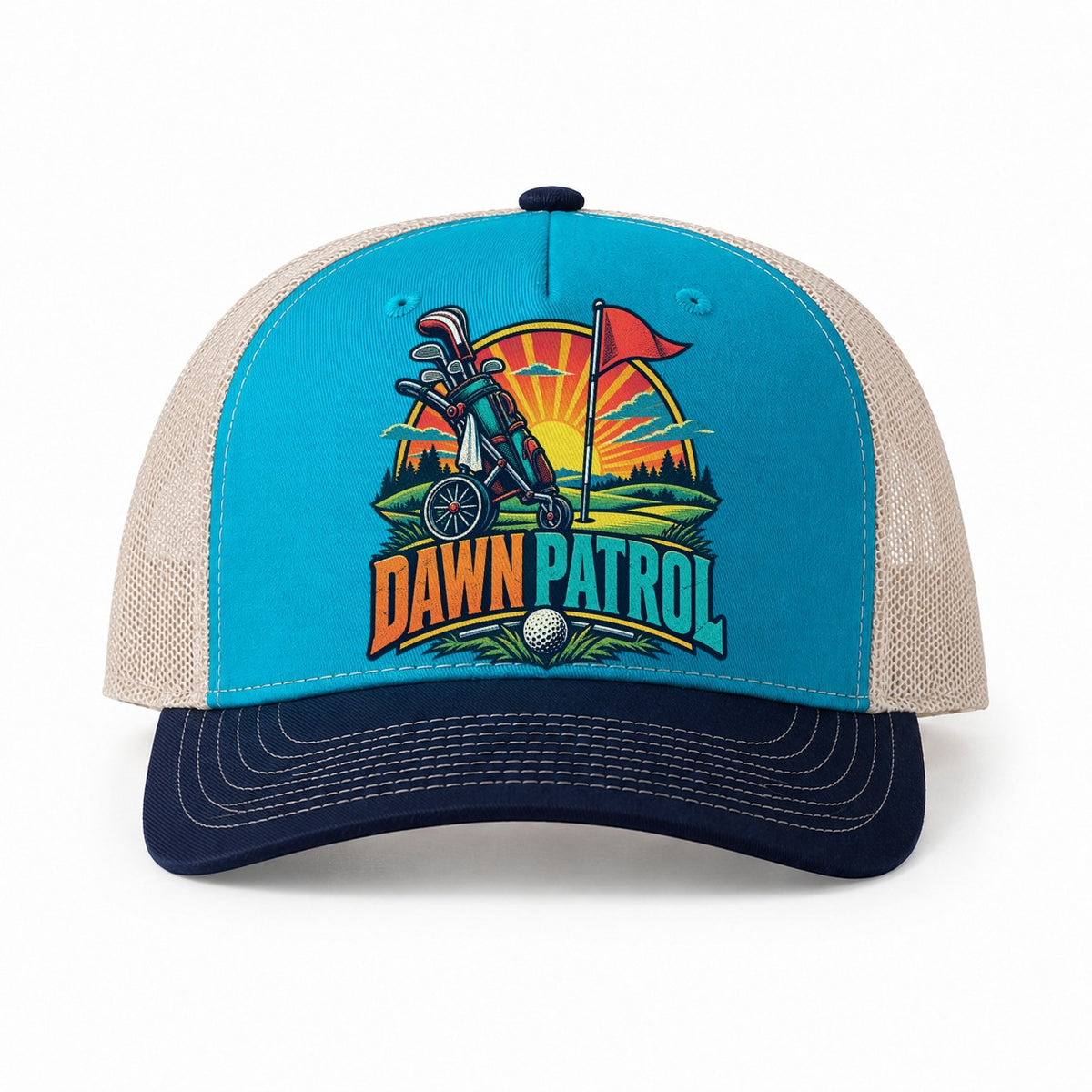 Teal-Navy — front view