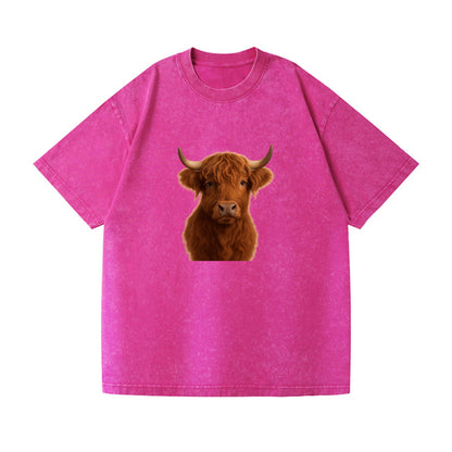 highland cow portrait design Hat