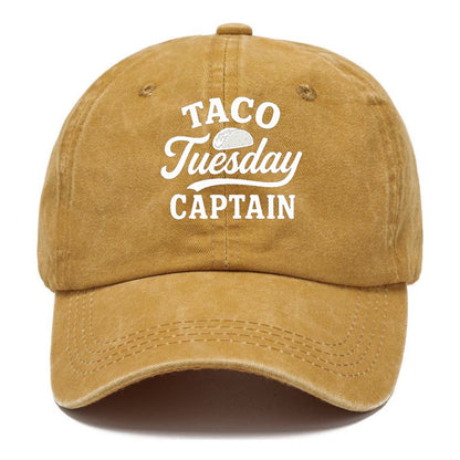 taco tuesday captain culinary delight Hat