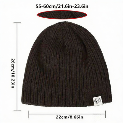 Pandaize Classic Bigfoot Unisex Fleece Beanie - Coldproof, Lightweight & Stylish for Autumn/Winter