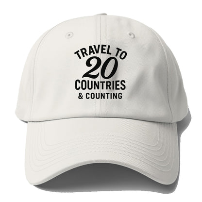 travel 20 countries and counting Hat