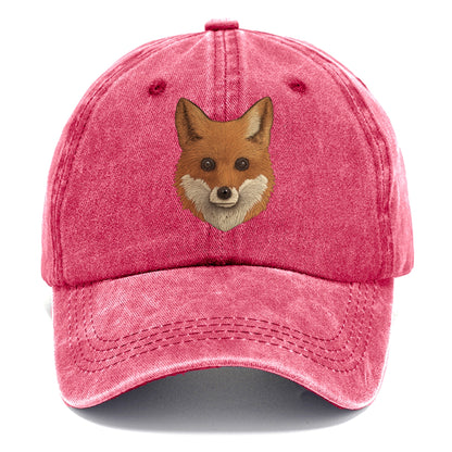 ethereal fox portrait Hat