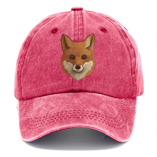 ethereal fox portrait Hat