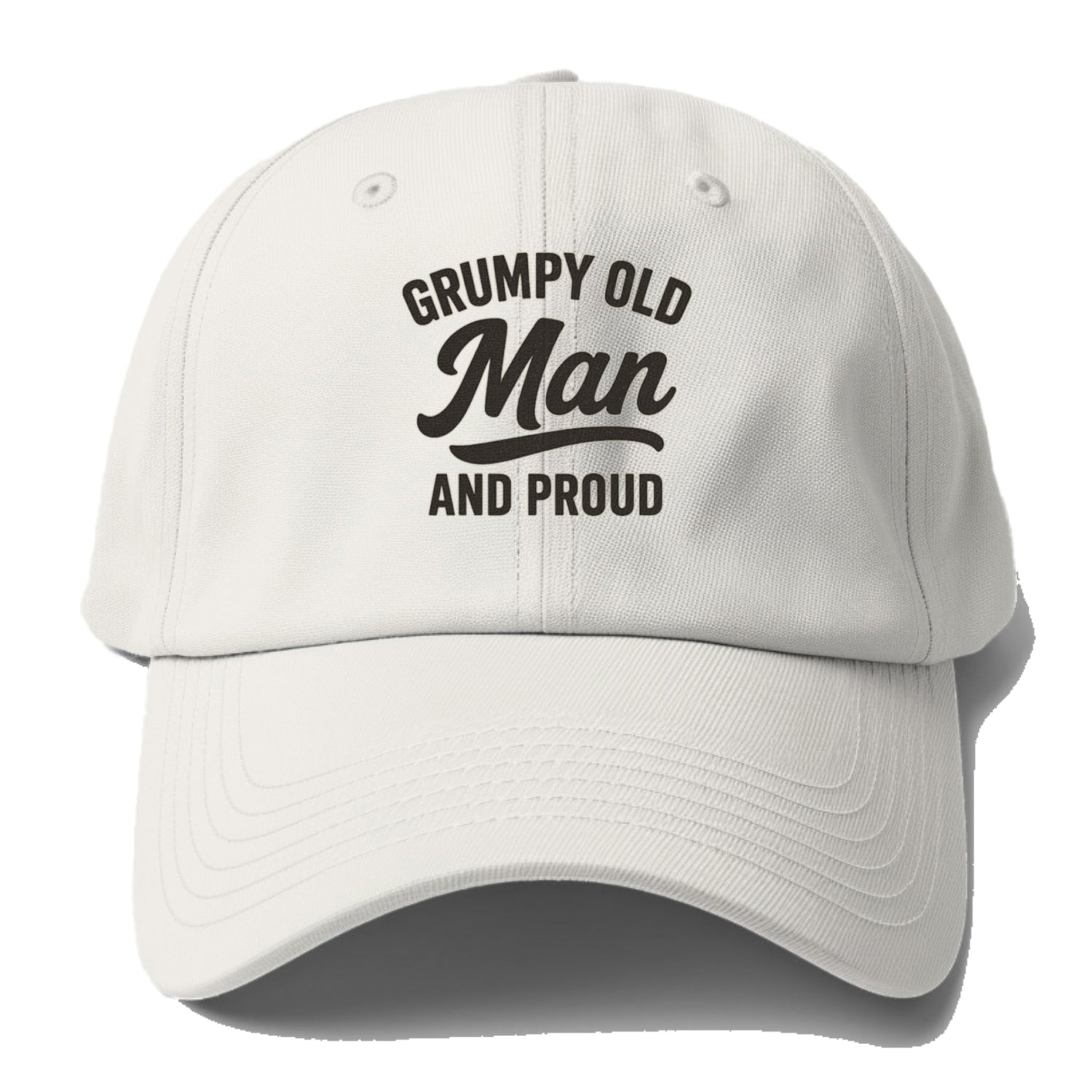 grumpy old man and proud Hat