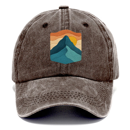 mountain range sunrise Hat