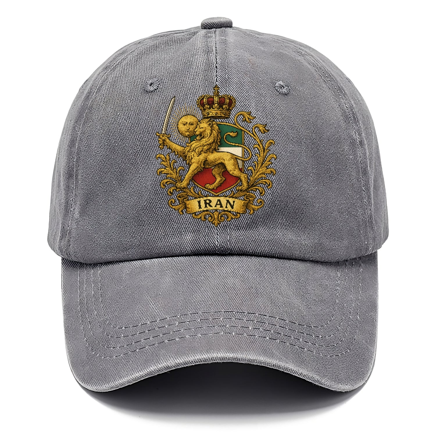 iran royal lion logo Hat