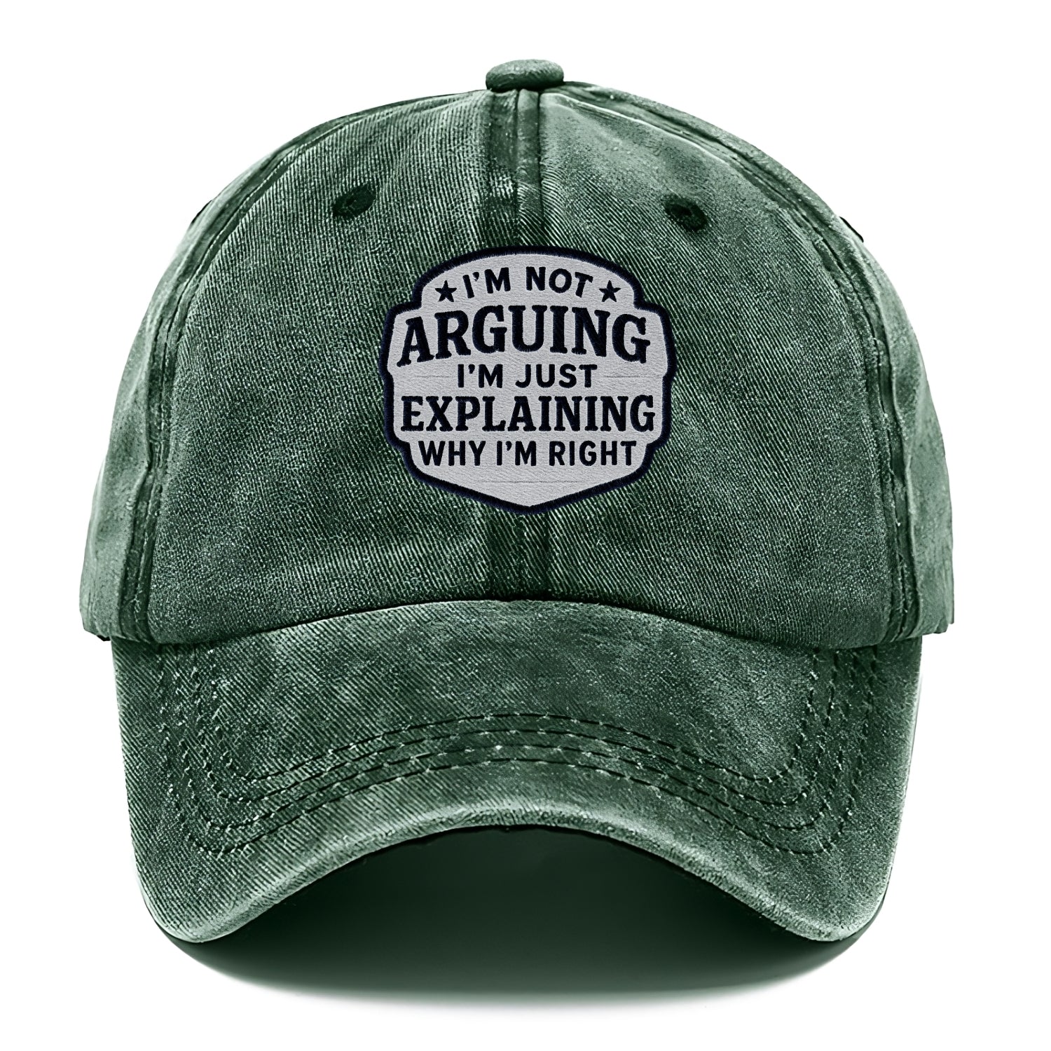 i'm not arguing i'm just explaining why i'm right Hat