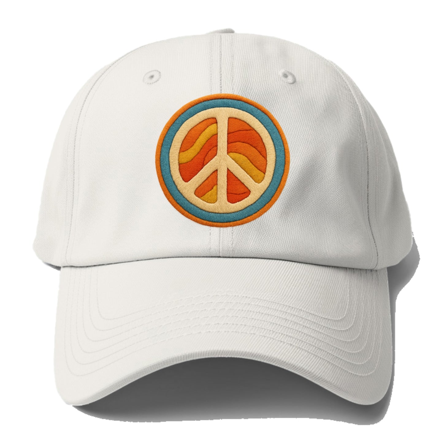 retro peace and harmony Hat