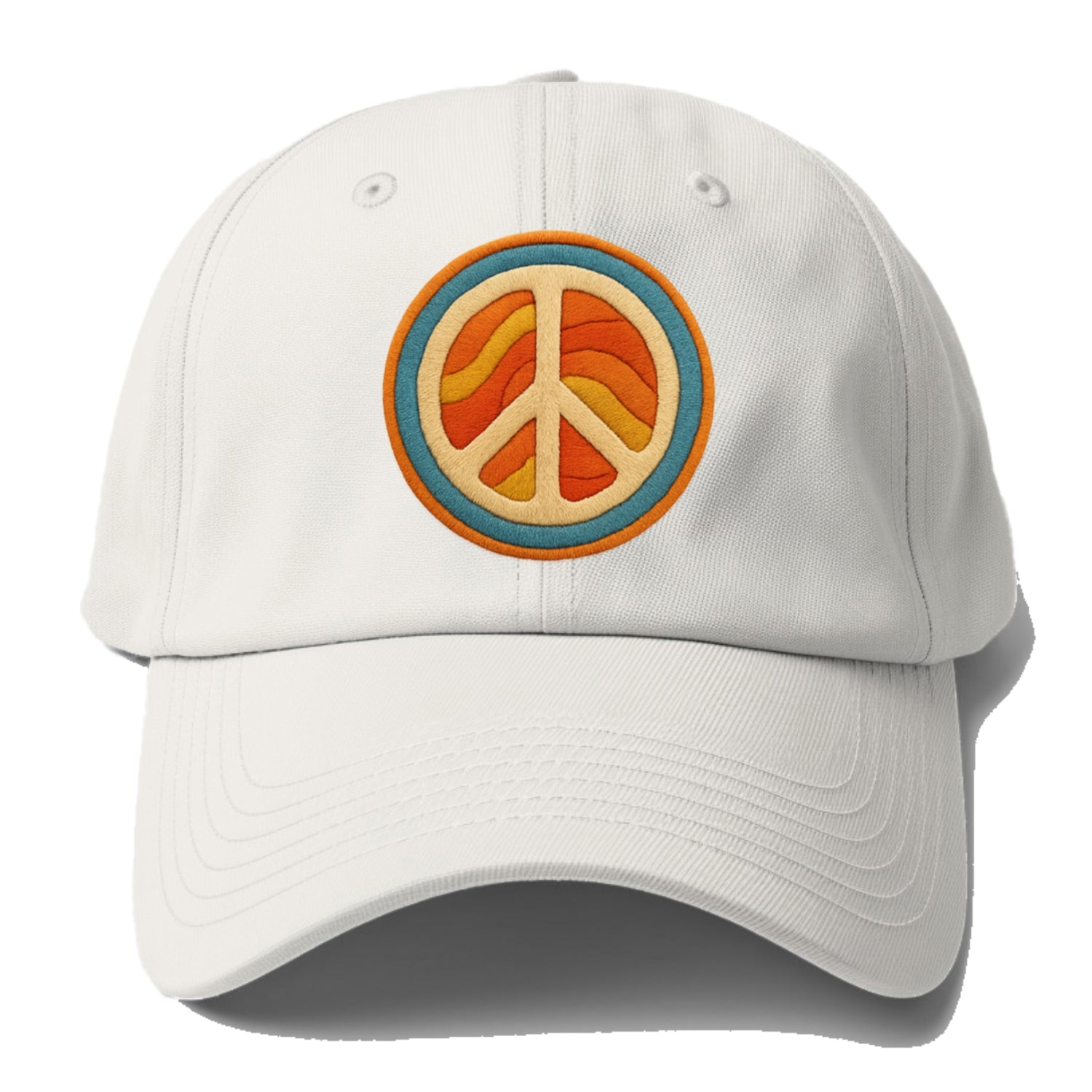 retro peace and harmony Hat