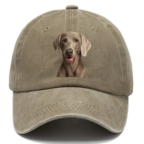 Weimaraner Portrait Design Classic Cap