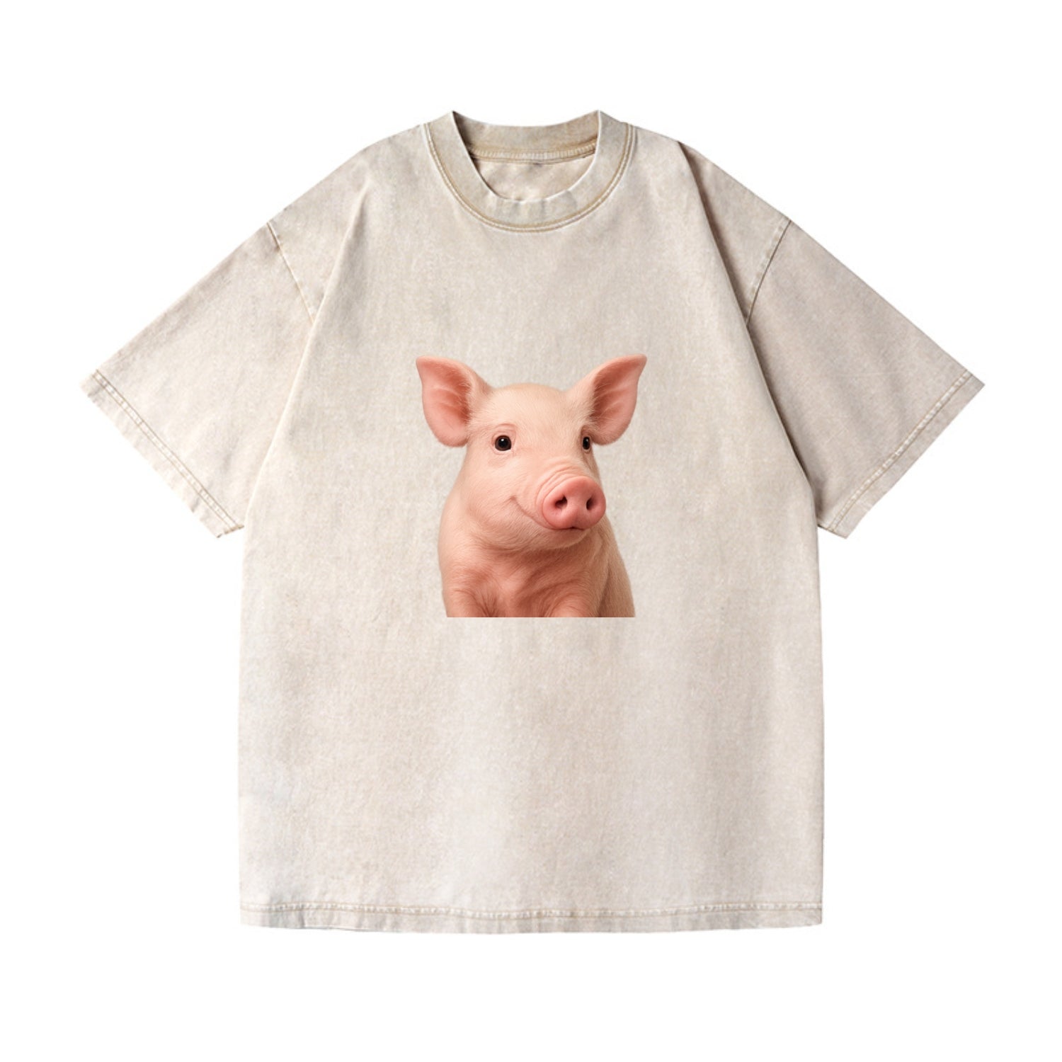 pig portrait design Hat