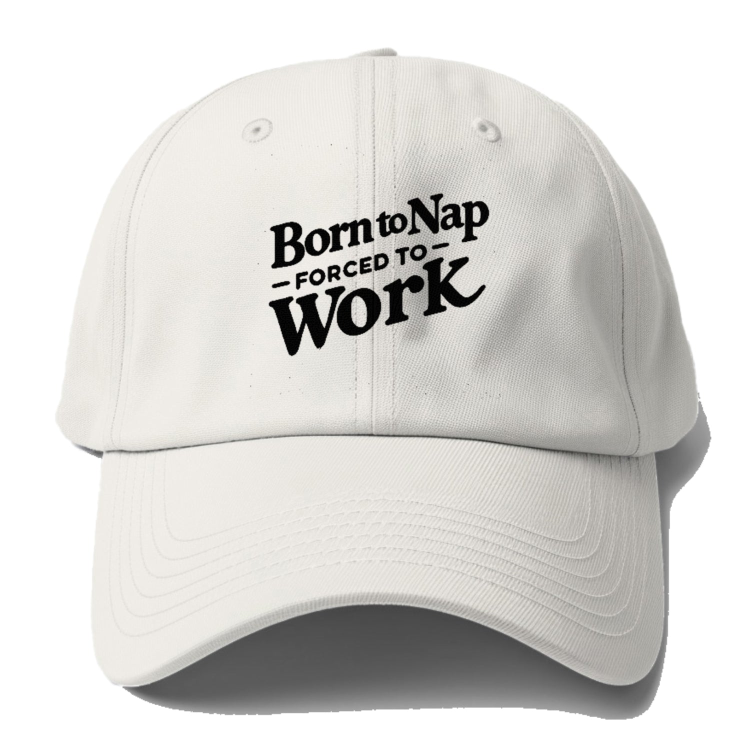 born to nap forced to work Hat
