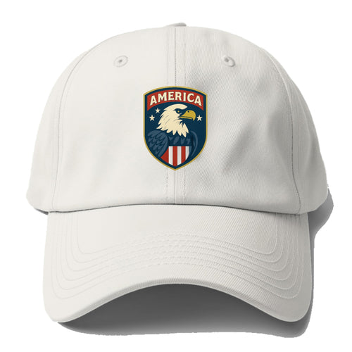 American Bald Eagle Baseball Cap For Big Heads