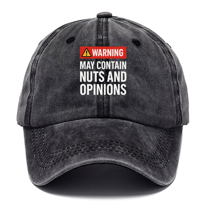 may contain nuts Hat