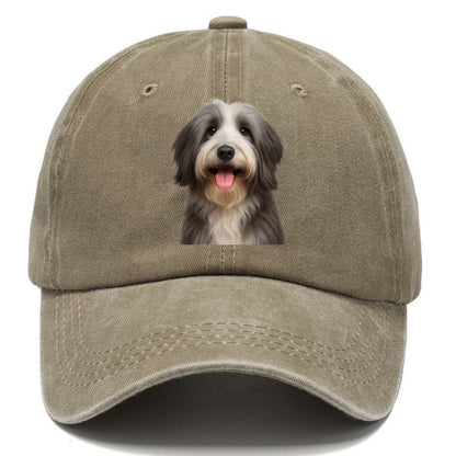 bearded collie: spirited, shaggy soul Hat