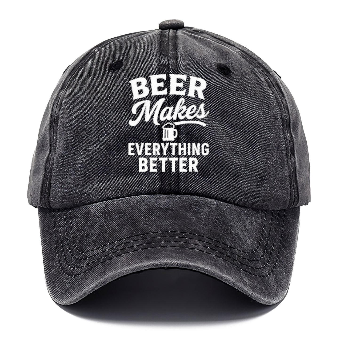 brewed serenity better with beer Hat
