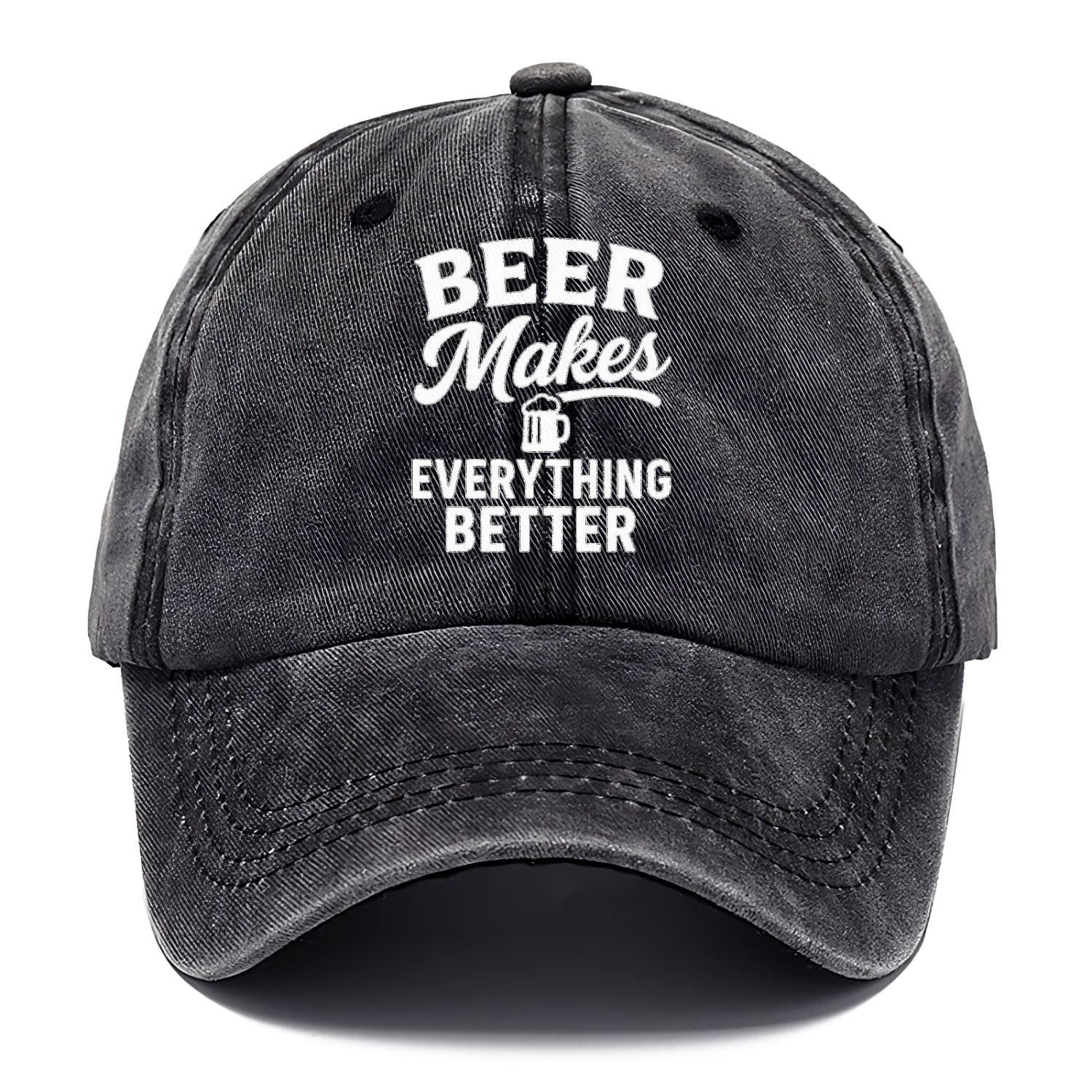 brewed serenity better with beer Hat