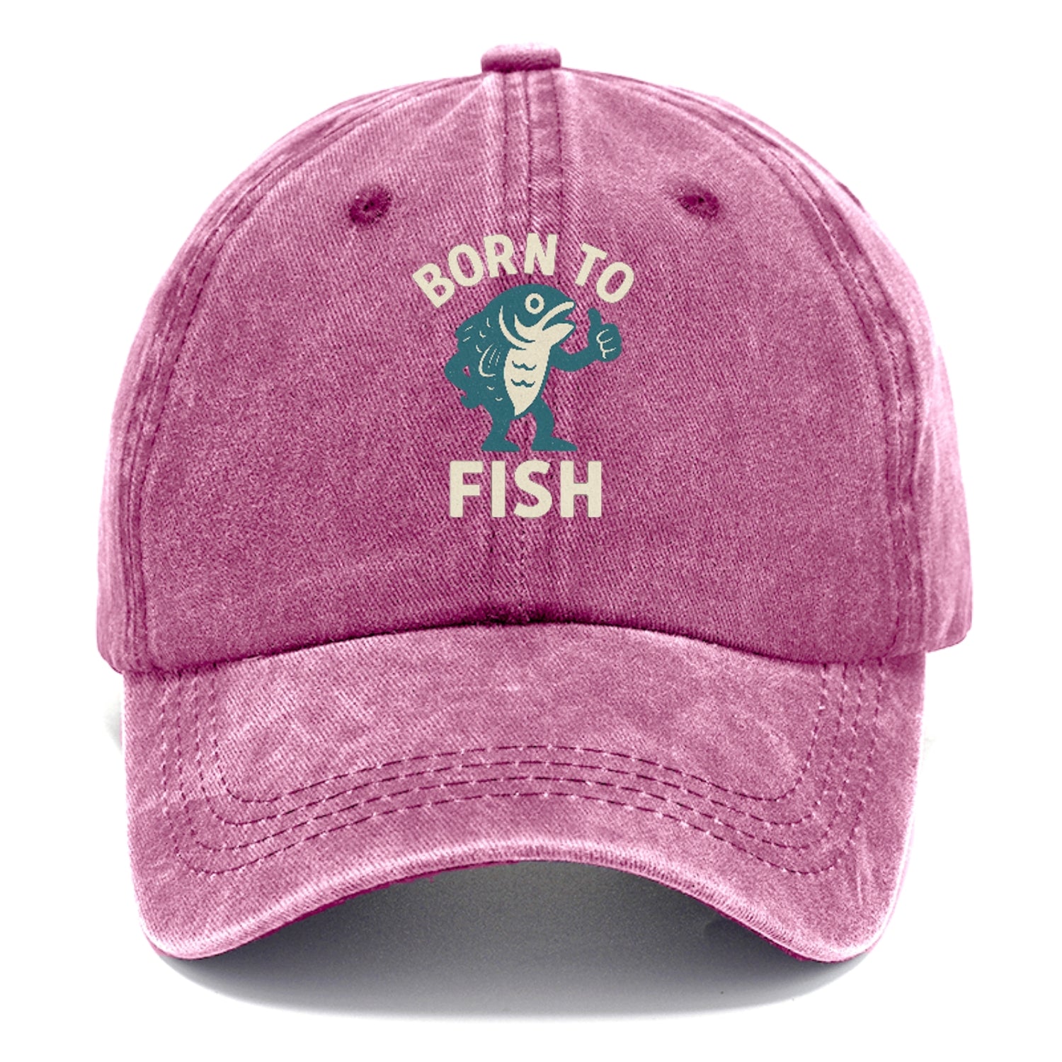 born to fish Hat