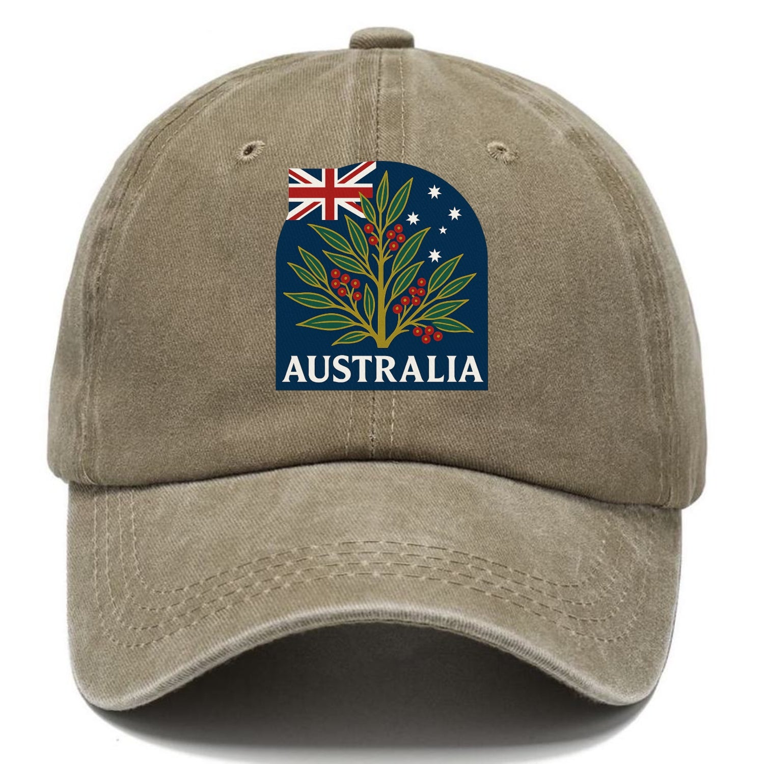 Australian Botanical Emblem Hat