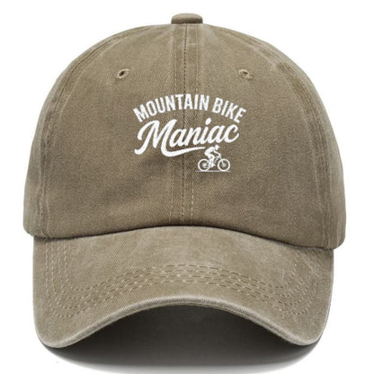 mountain bike maniac adventure design Hat