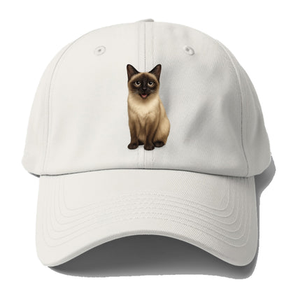 siamese cat illustration Hat