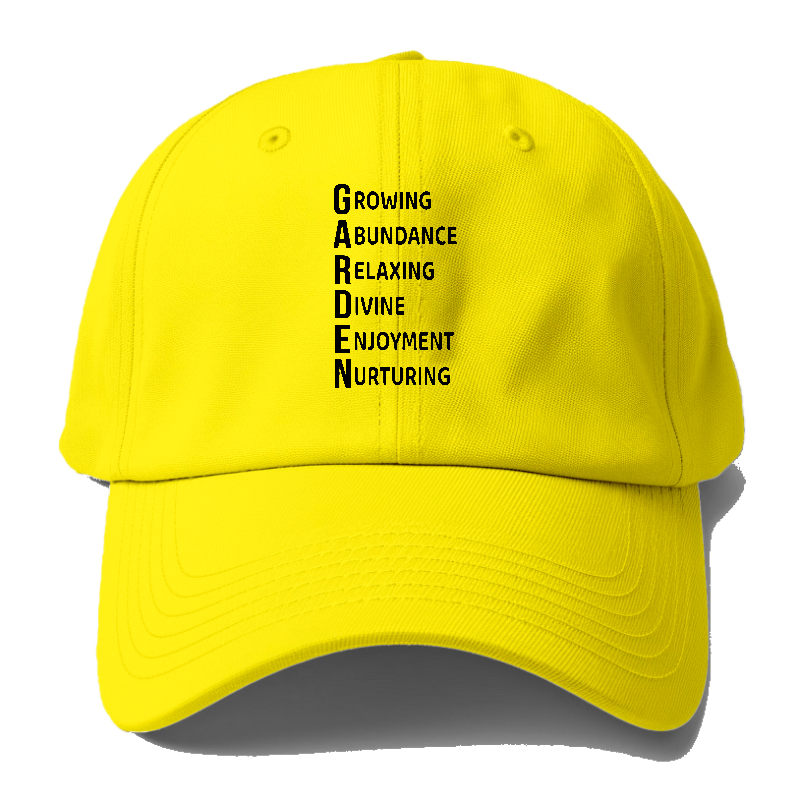 garden words Hat