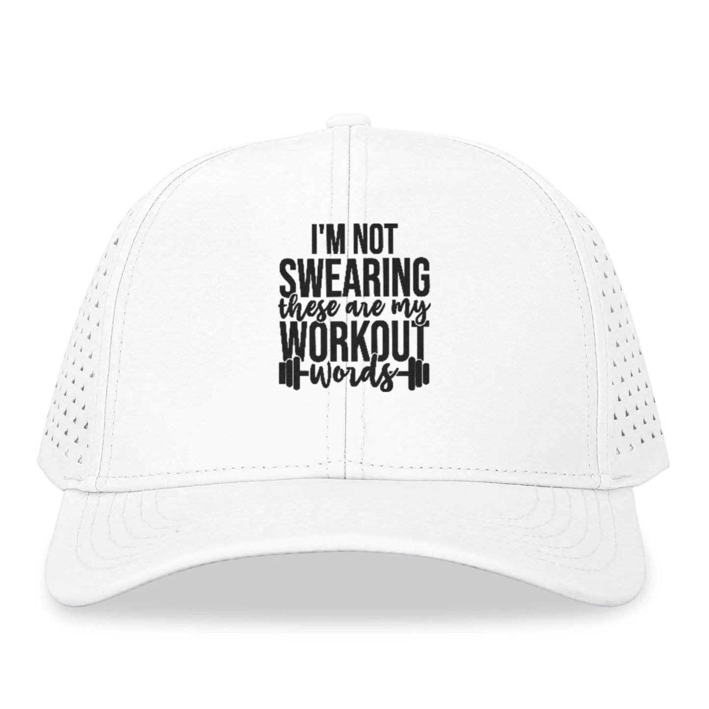 I'm Not Swearing These Are My Workout Words Hat