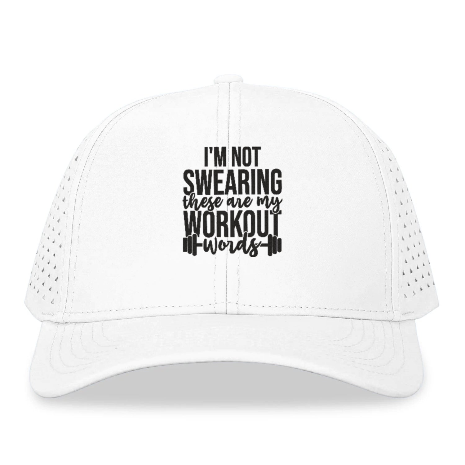 I'm Not Swearing These Are My Workout Words Hat