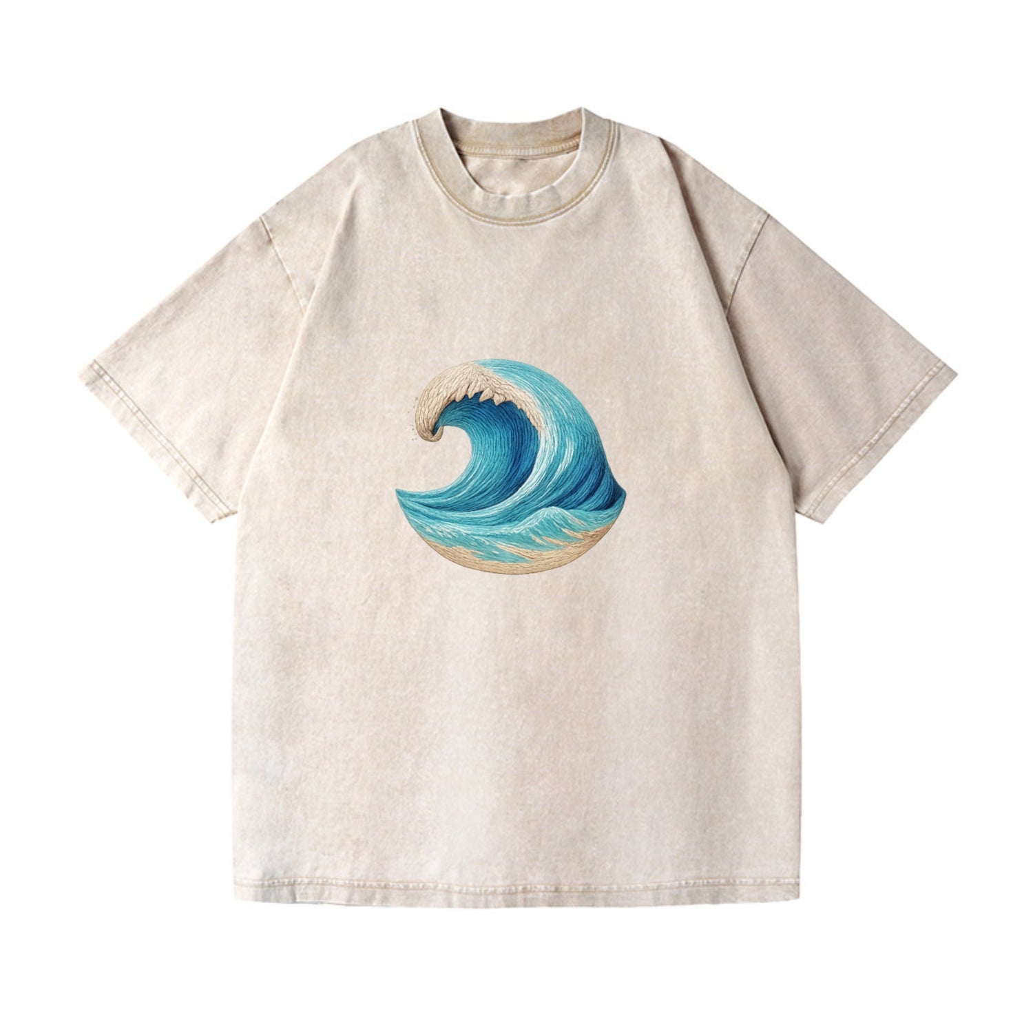 ocean's embrace woven depths Hat