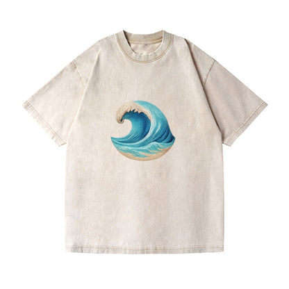 ocean's embrace woven depths Hat