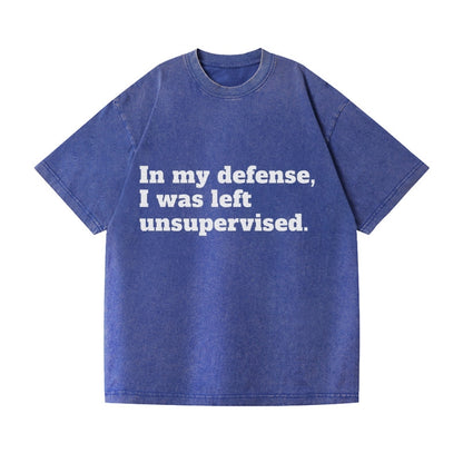 in my defense, i was left unsupervised Hat