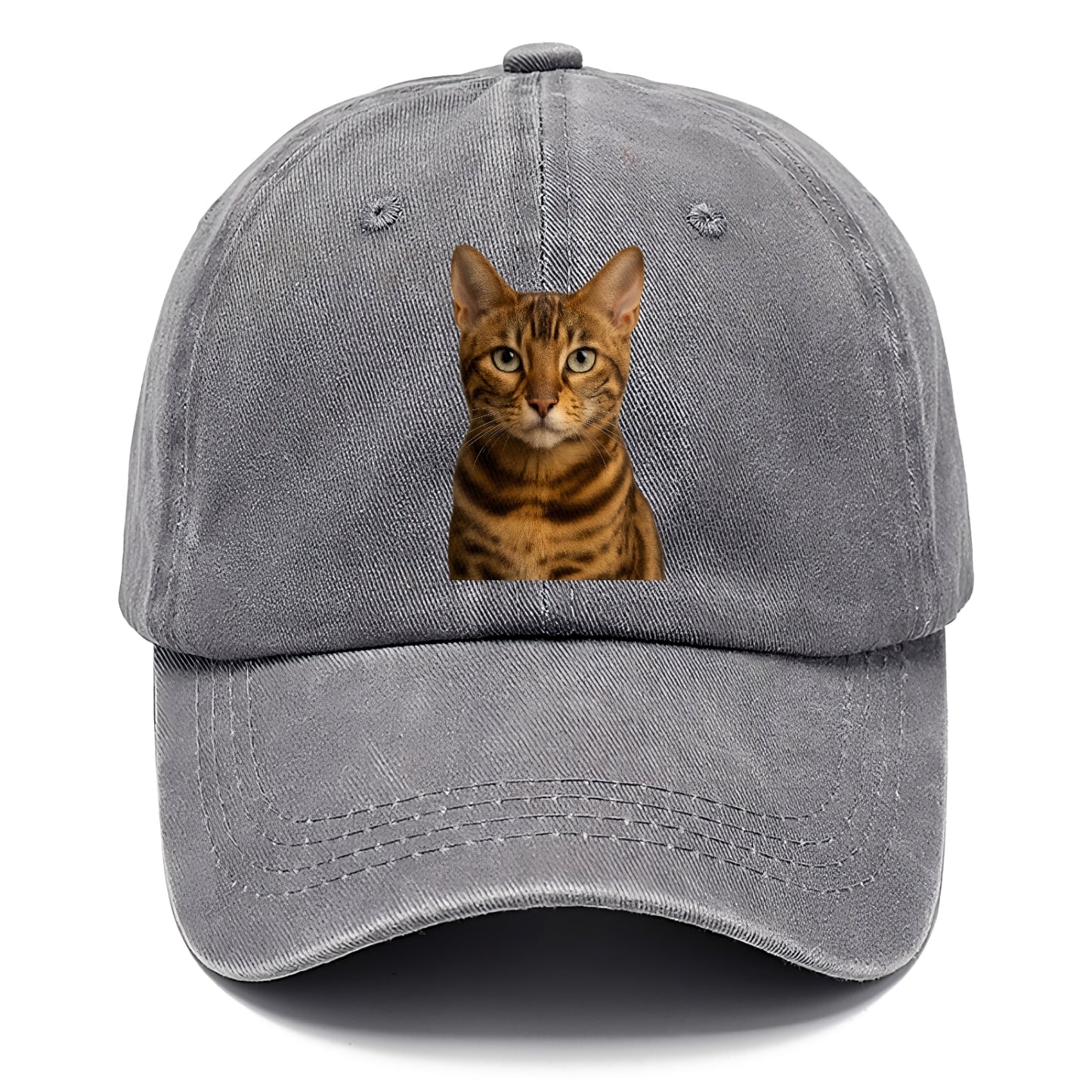 bengal cat portrait design Hat