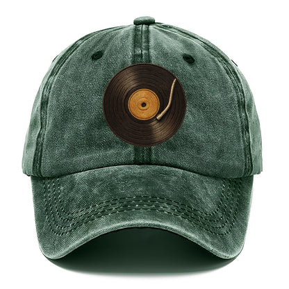 vinyl groove headwear Hat
