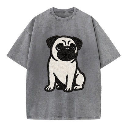 black-pug-charming-companion Hat