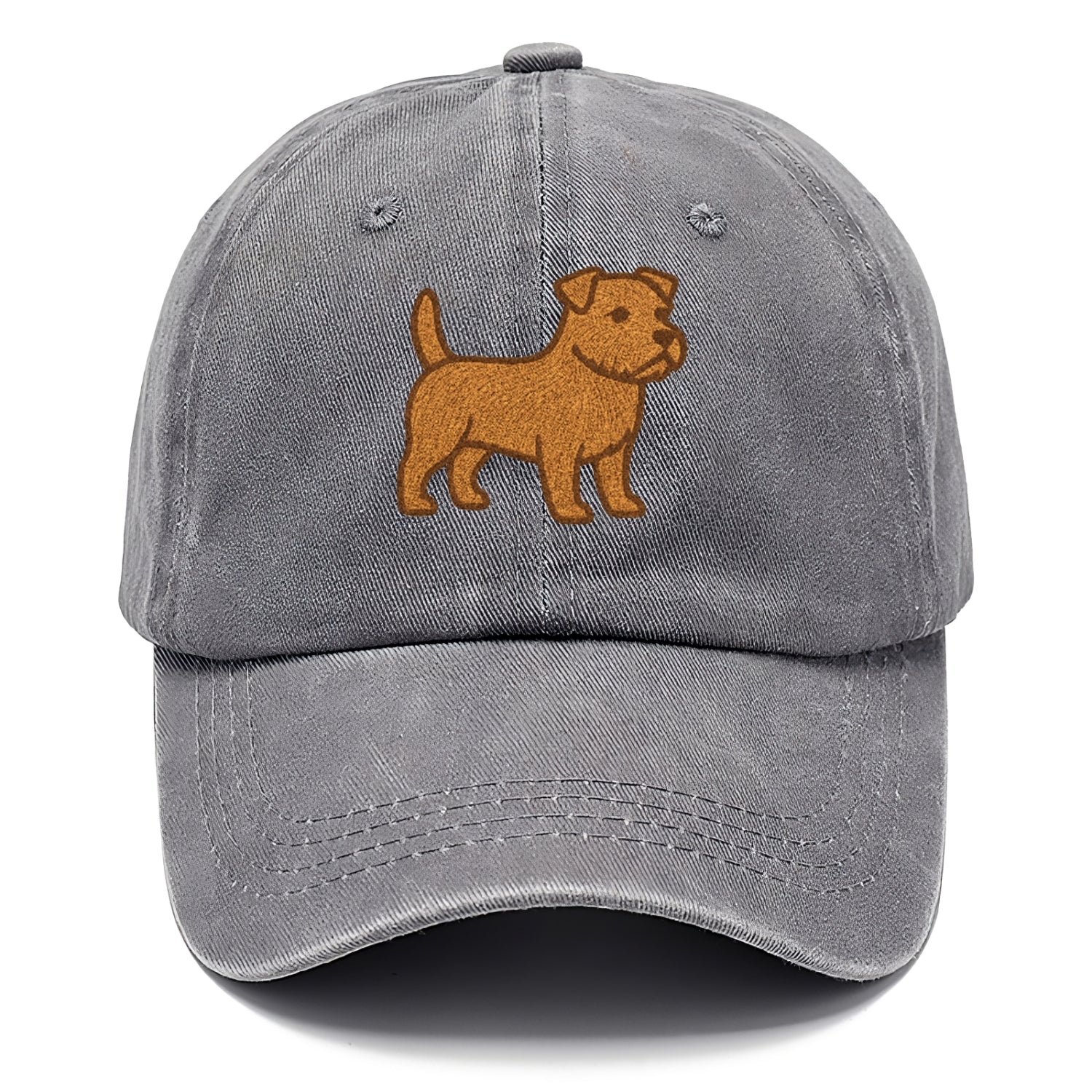 Norfolk Terrier Red Colored Pose Hat