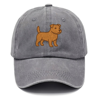 Norfolk Terrier Red Colored Pose Hat