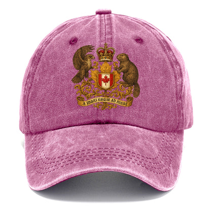 canada heritage maple badge Hat
