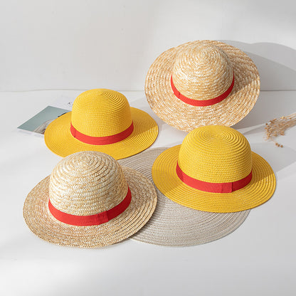 Luffy Straw Hat Cosplay Halloween Party Accessory