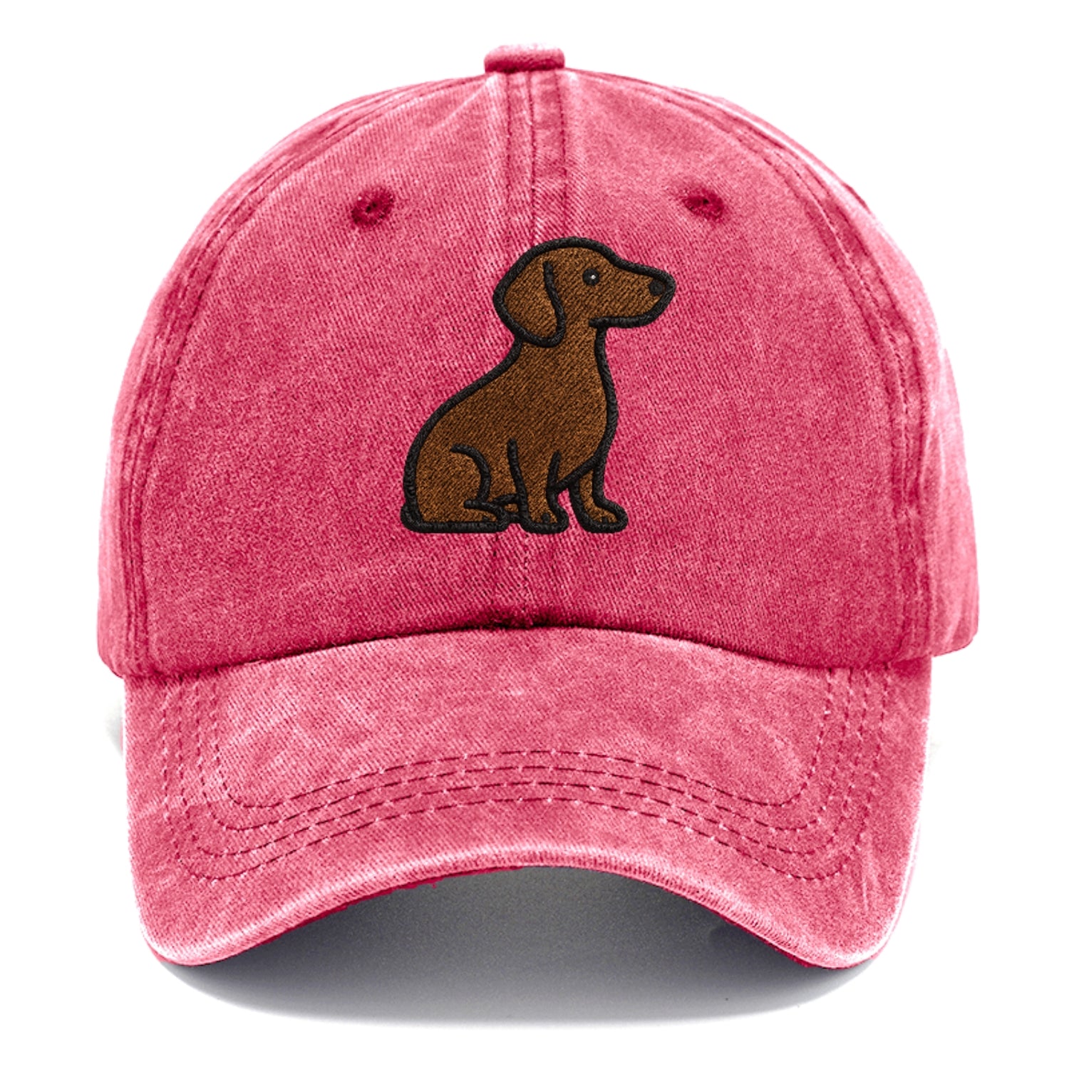 chocolate-brown-dachshund-loyal-charm Hat