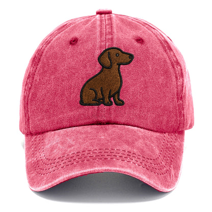 chocolate-brown-dachshund-loyal-charm Hat