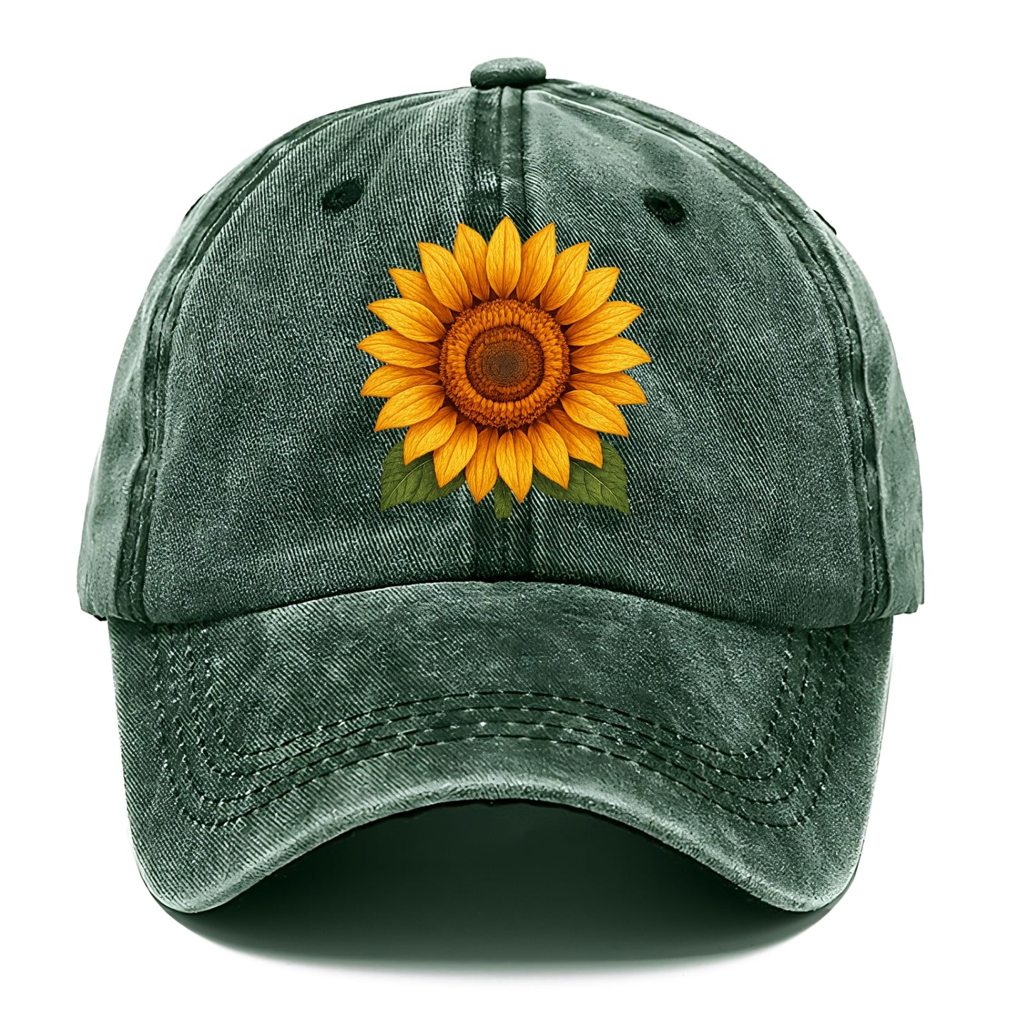 golden sunflower bloom Hat