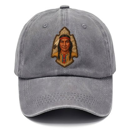 native spirit embroidery Hat