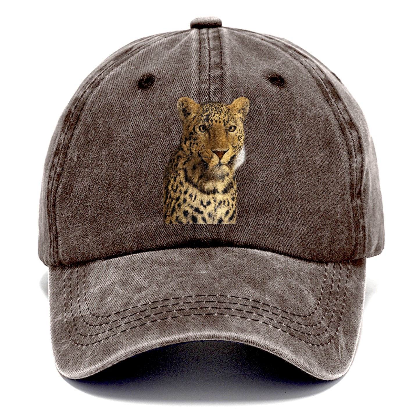 leopard portrait design Hat