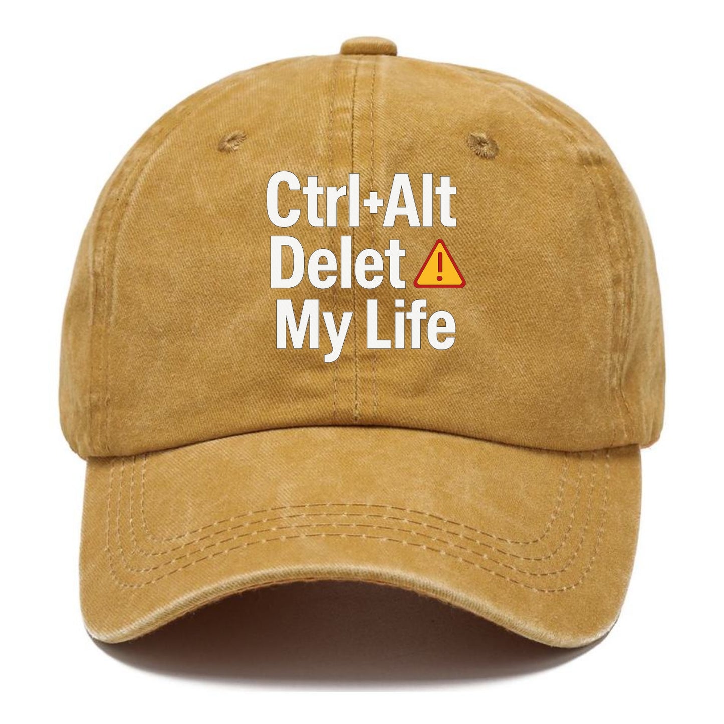 ctrl alt delete life Hat