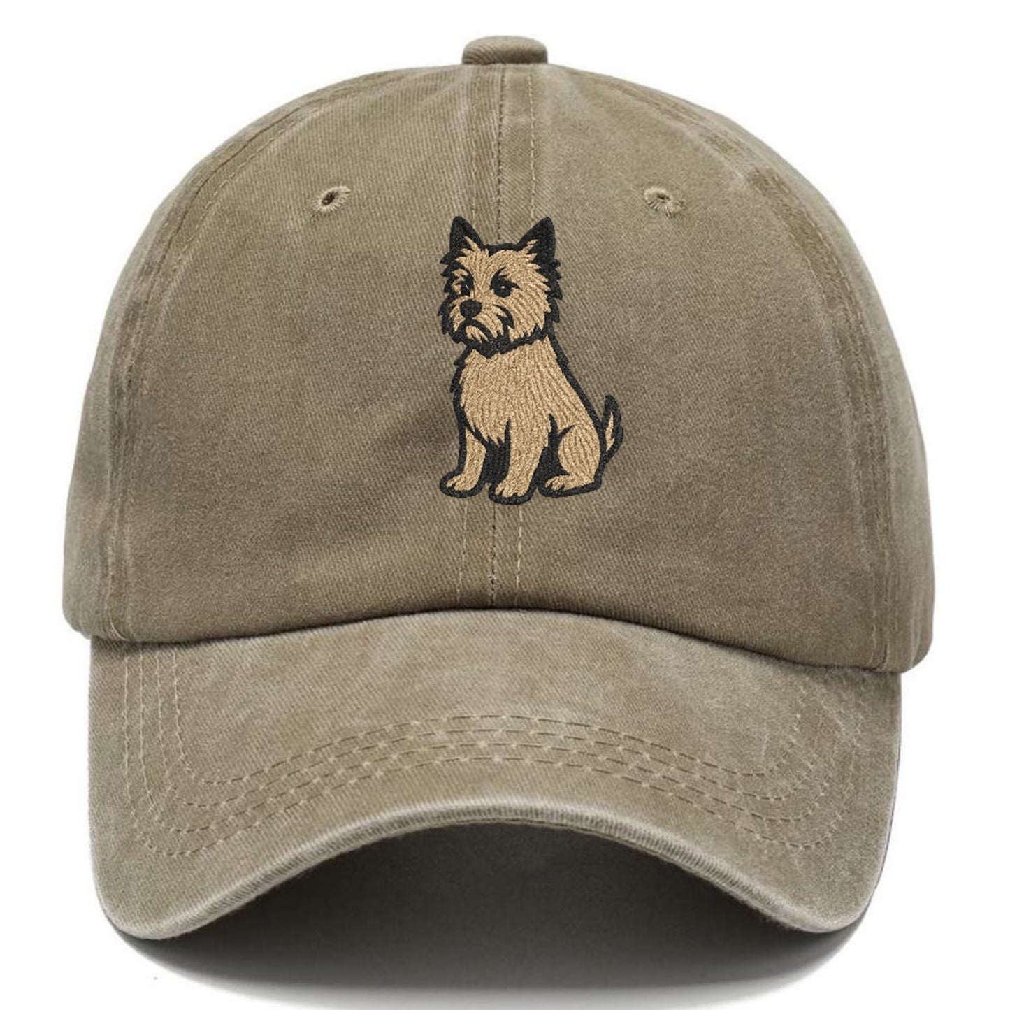 Cairn Terrier Wheaten Colored Pose Hat
