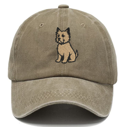 Cairn Terrier Wheaten Colored Pose Hat