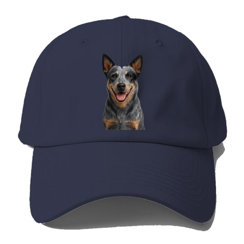 Blue Heeler Agile Herder Baseball Cap For Big Heads