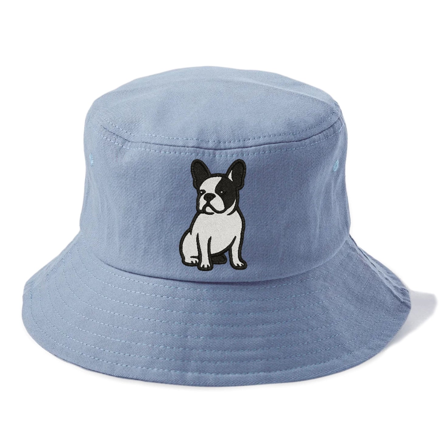 french-bulldog-black-white-charming-pose Hat