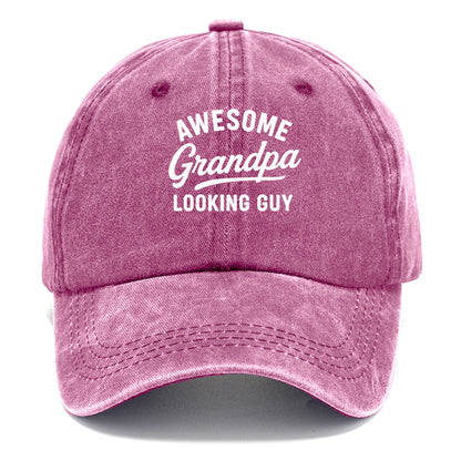 awesome grandpa looking guy Hat