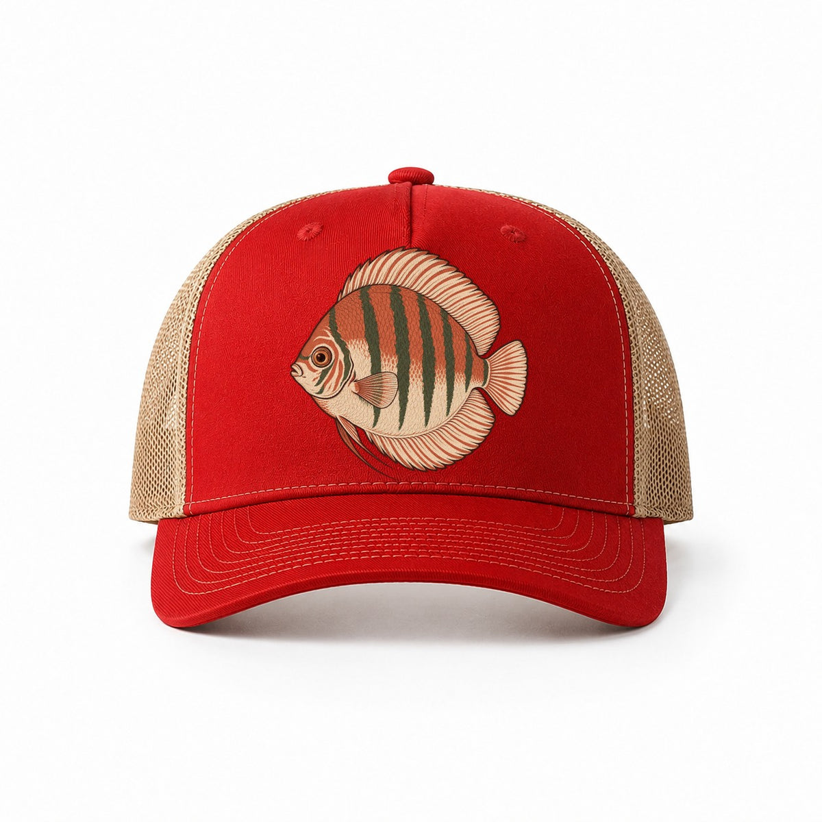 Red-Khaki — front view